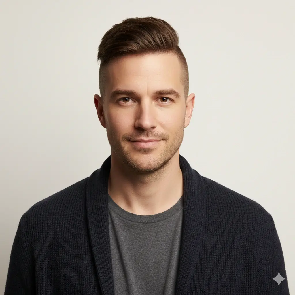 After undercut - short sides with longer top